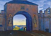And We Are Opening the Gates, from the "Sancta" Series, 1922