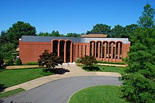 The headquarters building for the National Center for State Courts (NCSC), located in Williamsburg, Virginia.