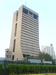 The New Delhi Municipal Council Building was designed in the brutalist style by Kuldip Singh, and completed in 1984.