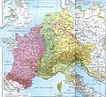 The Carolingian Empire after the Treaty of Verdun