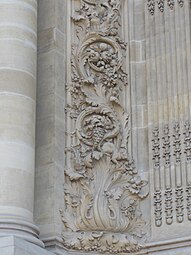 Beaux Arts rinceau on the Petit Palais, Paris, by Charles Giraud, 1900[15]