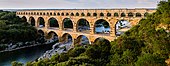The Pont du Gard (Vers-Pont-du-Gard, Gard, France), a Roman aqueduct, 40–60 AD