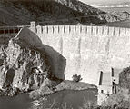 The original Theodore Roosevelt Dam in Arizona