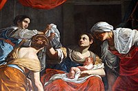 Nativity of the Virgin (c. 1629), San Francesco a Ripa, Rome