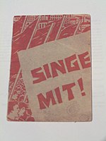 Liederheft der SPD, 1932