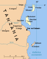 Image 19Location of Zanzibar within Tanzania (from History of Tanzania)