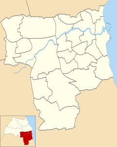 University is located in Sunderland