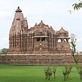 Chitragupta Temple, Khajuraho, 11th century, mantapas at the entrance.
