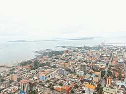 Skyline of Conakry