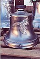 One of the bells in St Martin's Cathedral in Bratislava, 2000