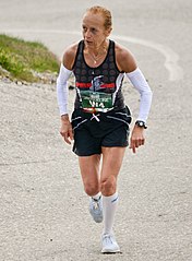 Jacqueline Gareau (hier im Jahr 2012) gab das Rennen vorzeitig auf