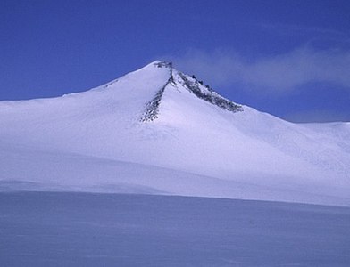 Barbeau Peak is the highest summit of Ellesmere Island and Nunavut of Canada.