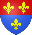 Arms in effect under Ancien Régime.