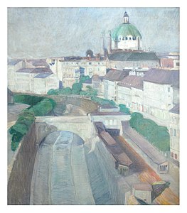 "Blick über das Wiental", vor 1902