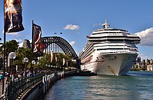 Carnival Splendor in Sydney in November 2022