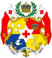 Arms of dominion of the King of Tonga, Tupou VI