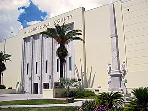 Hillsborough County Courthouse und Confederate Memorial in Tampa (2010)