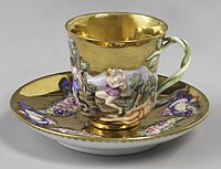 Cup And Saucer, 19th century
