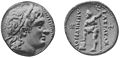 Coin of Demetrius I of Macedon ("The Besieger"), (337–283 BC), son of Antigonus I Monophthalmus