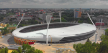 A birds eye view of the Stadium from June 2018.