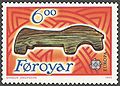November: Holzpferdchen, Kinderspielzeug aus der Wikingerzeit, gefunden 1957 in Kvívík