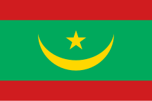 Mauritania national flag