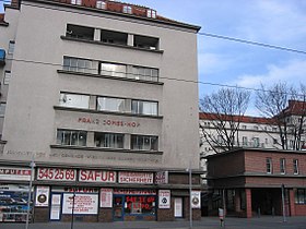 Franz Domes Hof, Vienna, 1928–30