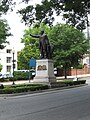 The George Davis Monument on the corner of Market and Third Streets in Wilmington, NC