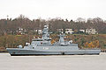 Braunschweig sails from Hamburg, Germany on December 11, 2006 for her first voyage.