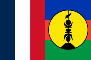 Flag used to represent New Caledonia by FIFA