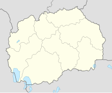Karte: Nordmazedonien