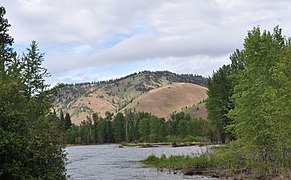 Bitterroot River near Darby, Montana