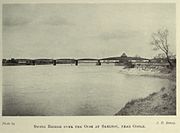 Skelton railway viaduct (swing bridge)