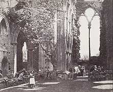 Abbey interior, 1858/1862, photo by Roger Fenton