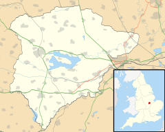 Burley is located in Rutland