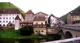 The river Doubs