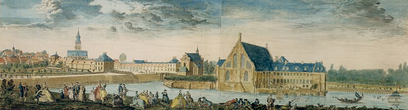 Tervuren Castle in the time of Charles of Lorraine by Heylbrouck