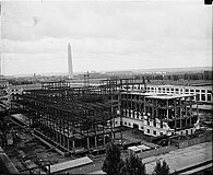 The Eccles Building under construction in 1936