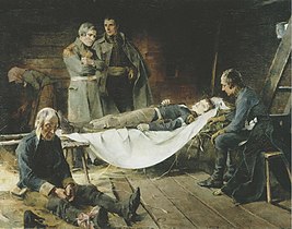 The Death of Wilhelm von Schwerin, Helene Schjerfbeck, 1886