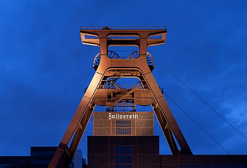 Shaft 12 of Zollverein Coal Mine Industrial Complex, Essen