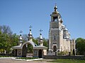 Dormition Cathedral and belfry in Hadiach (Ukrainian Orthodox Church)