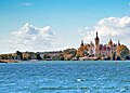 Lake Schwerin with its castle island