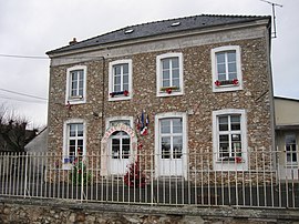 The town hall in Armentières-en-Brie