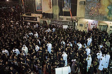 Shia mourners on Ashura in Saudi Arabia