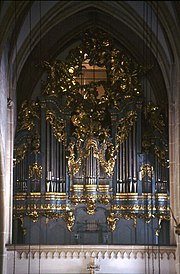 Orgel von Johann Hencke in der Pfarrkirche St. Stephan in Baden bei Wien