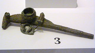 Sacrificial hatchet showing an ox, cauldron and torc