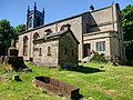watchhouse and iron mortsafe at Cadder Parish Church