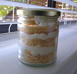Cake in a jar