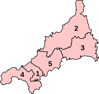 Parliamentary constituencies in Cornwall