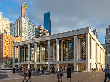The David Koch Theater at Lincoln Center in New York City (completed 1964)